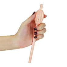 Pack 9 Pajitas Lovetoy Vagina Beis