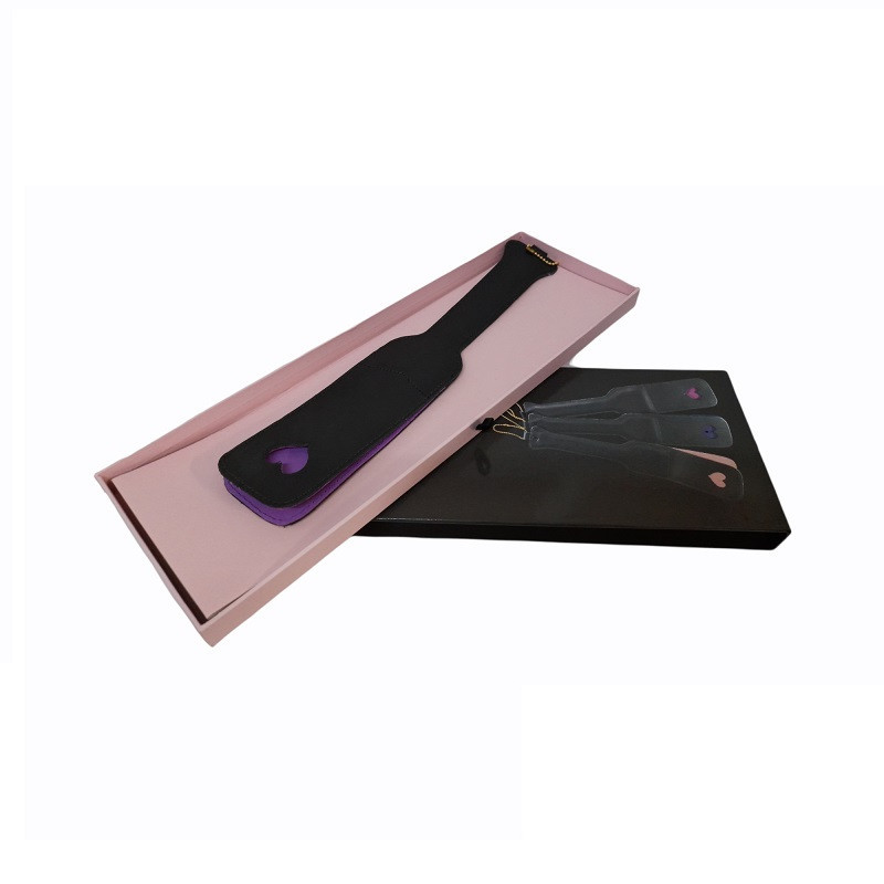 Pala Cuero Corazón Secret Play Morada