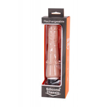 Vibrador Recargable Silicone Classic Puntas 20 cm